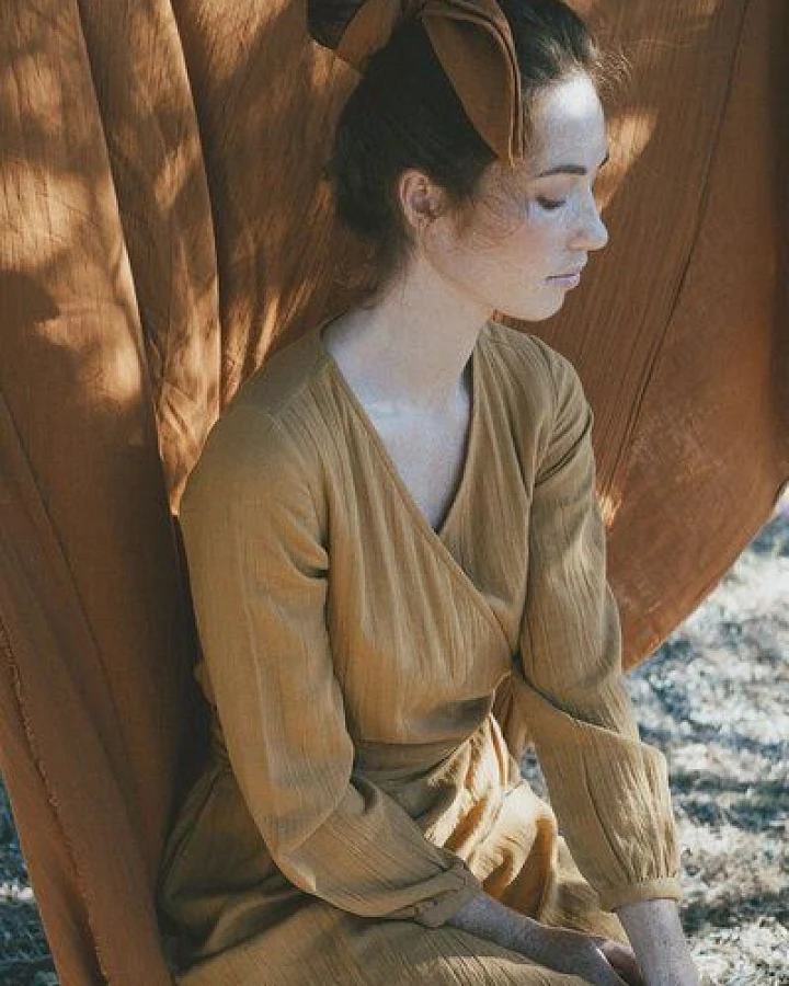 TIRALAHILACHA Susana Crossover dress