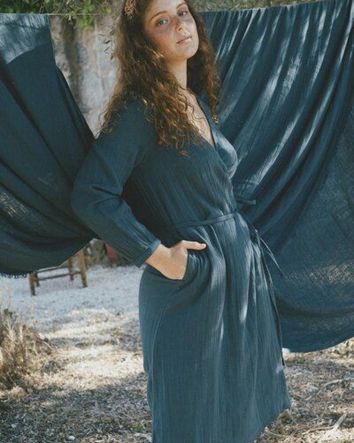 TIRALAHILACHA Susana Crossover dress – Ansicht 3