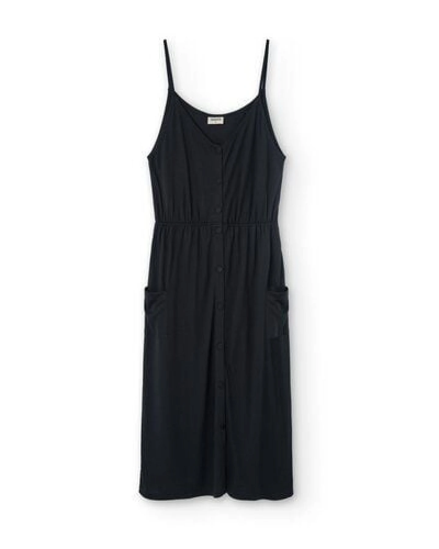 TIRALAHILACHA Hiara Tencel midi dress in black – Ansicht 4