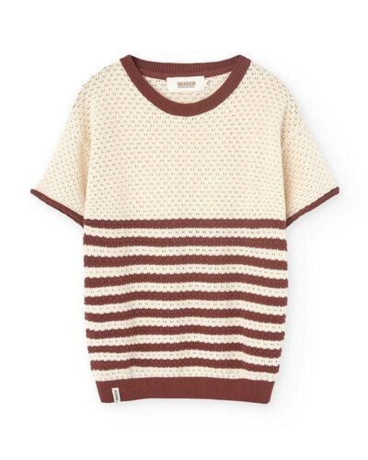 TIRALAHILACHA Hadara Short Sleeve Knitted Top – Ansicht 4