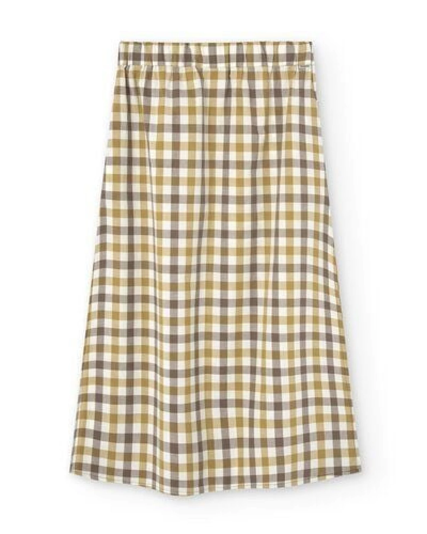TIRALAHILACHA Halia midi skirt vichy print – Ansicht 4