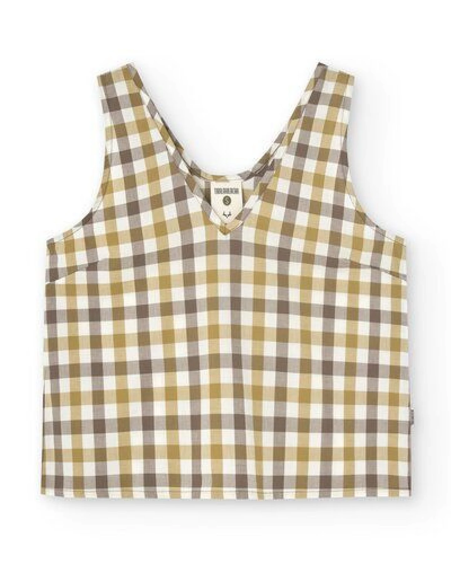 TIRALAHILACHA Holly strap top vichy print – Ansicht 4