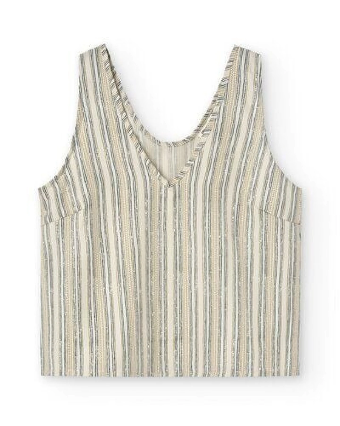 TIRALAHILACHA Holly Tencel strap top trace print – Ansicht 4