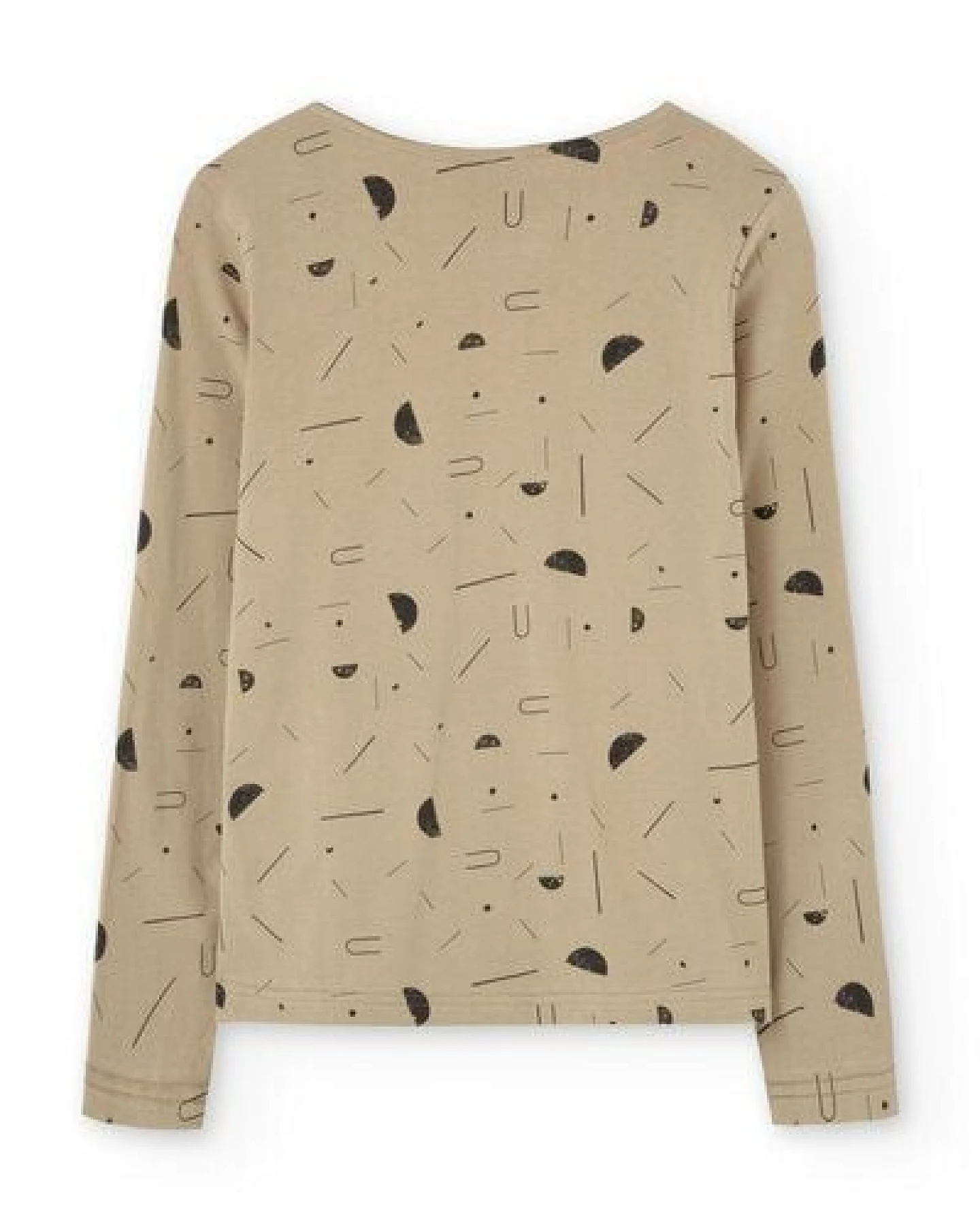 TIRALAHILACHA Gina crossover top long sleeves print – Ansicht 4