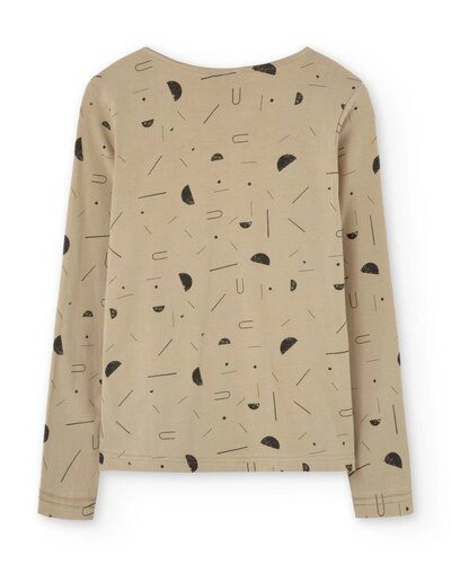 TIRALAHILACHA Gina crossover top long sleeves print – Ansicht 4