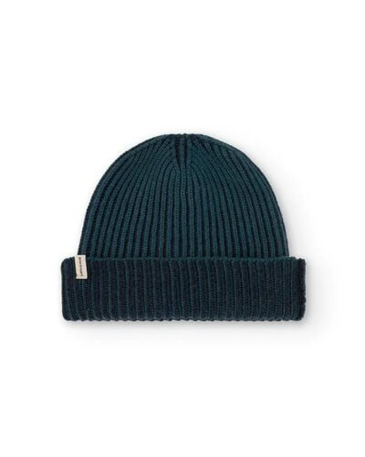 TIRALAHILACHA Tao chunky wool beanie in two-tone Women