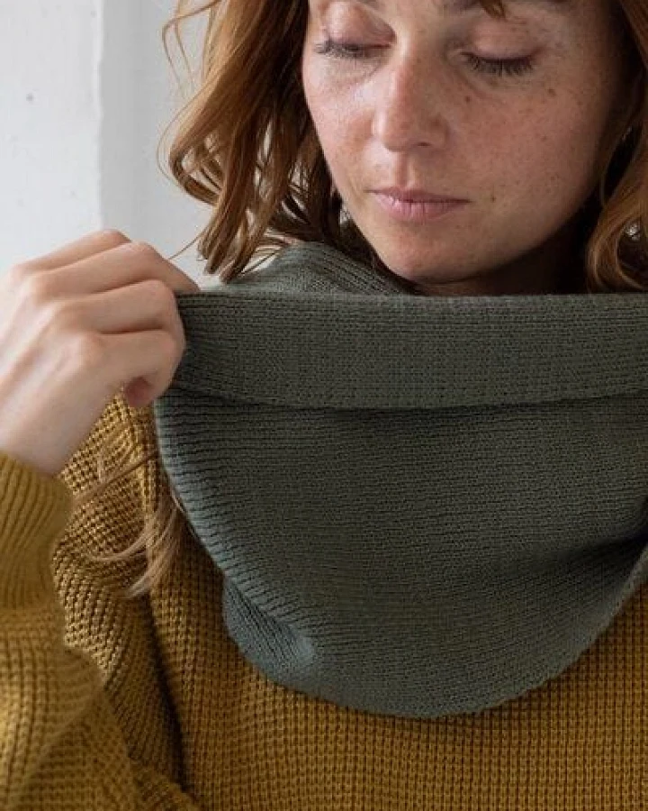TIRALAHILACHA Tayo chunky wool scarf