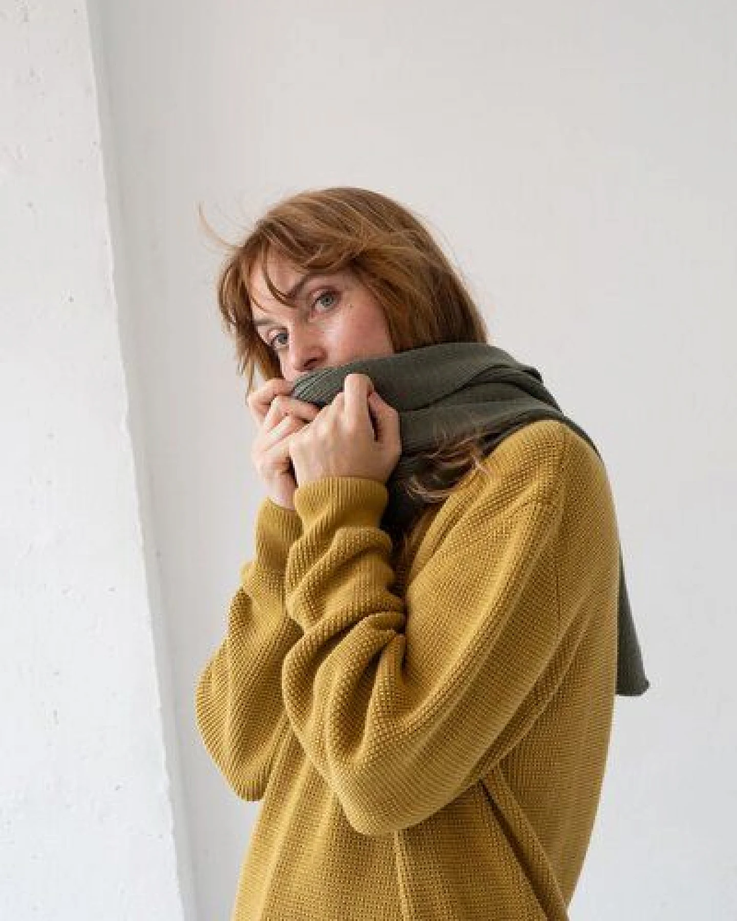 TIRALAHILACHA Tayo chunky wool scarf – Ansicht 2