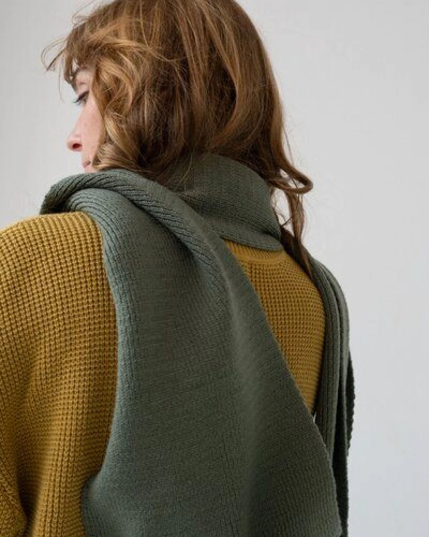 TIRALAHILACHA Tayo chunky wool scarf – Ansicht 3