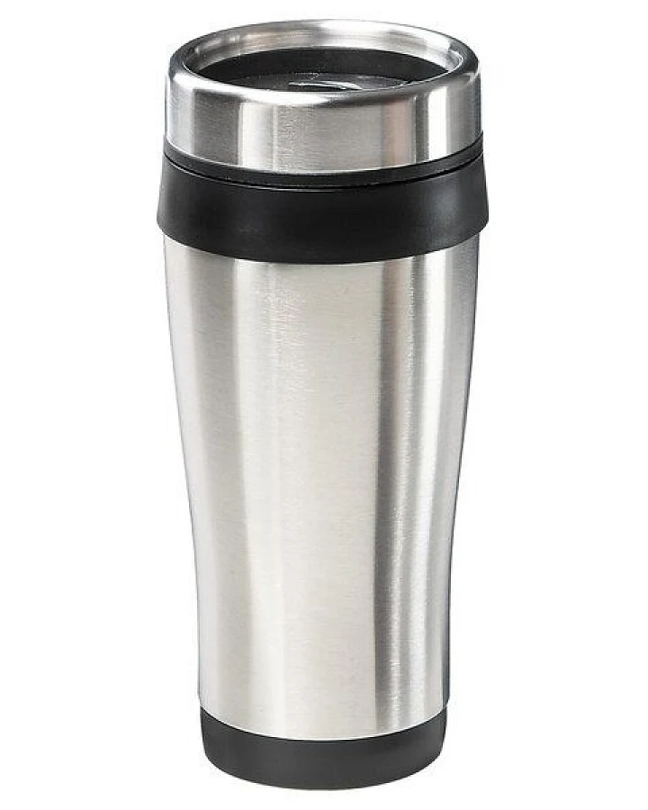 elasto Kaffeebecher aus Edelstahl 'Allan' - doppelwandiger, robuster Becher