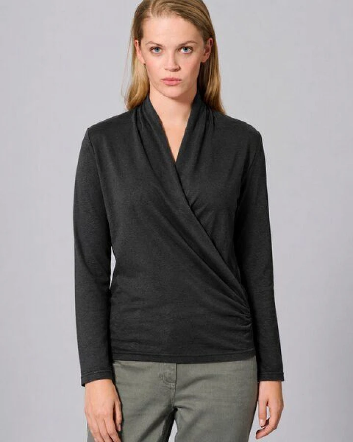 HempAge Langarmshirt Hanf/Biobaumwolle