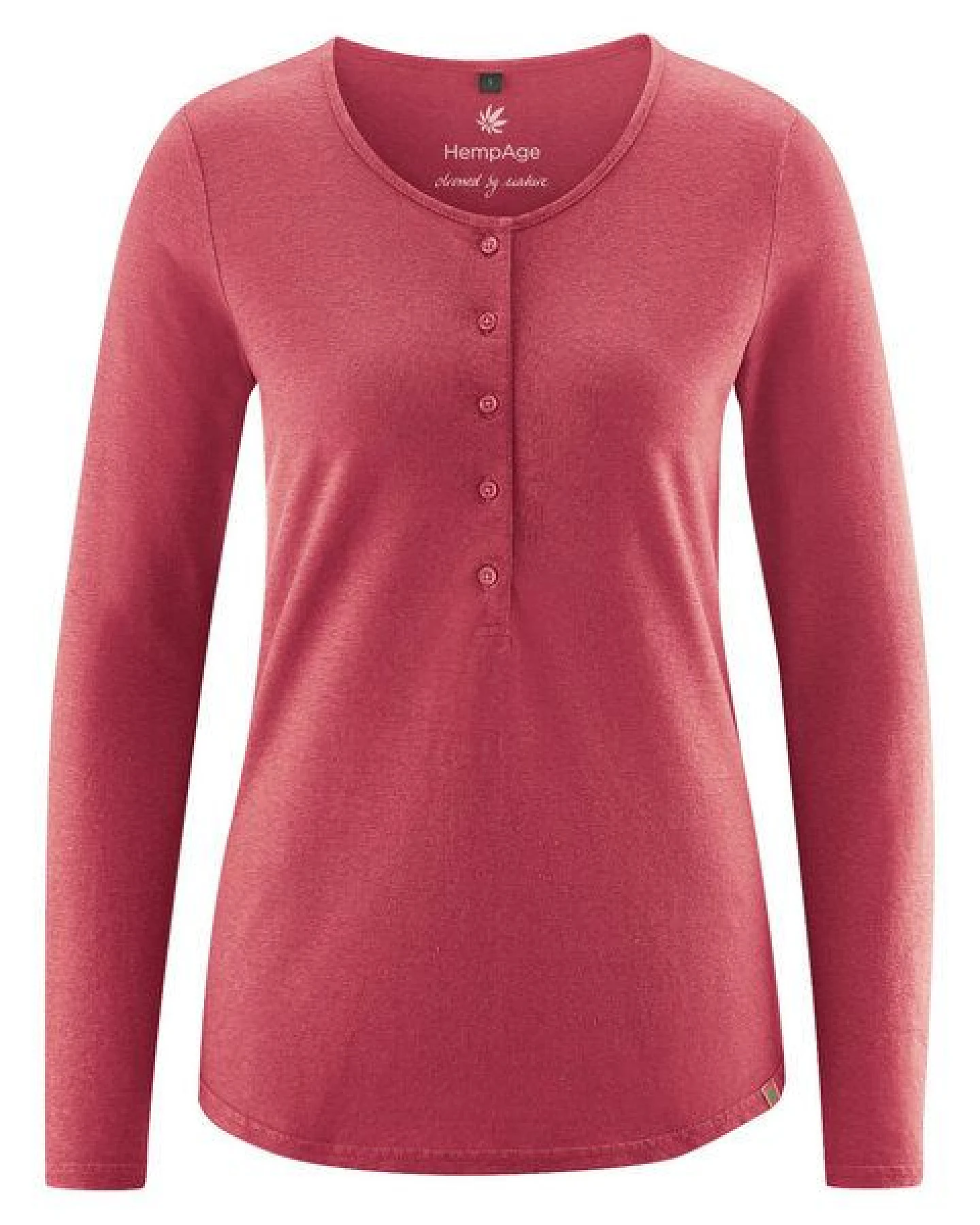 HempAge Langarmshirt Hanf/Biobaumwolle – Ansicht 2