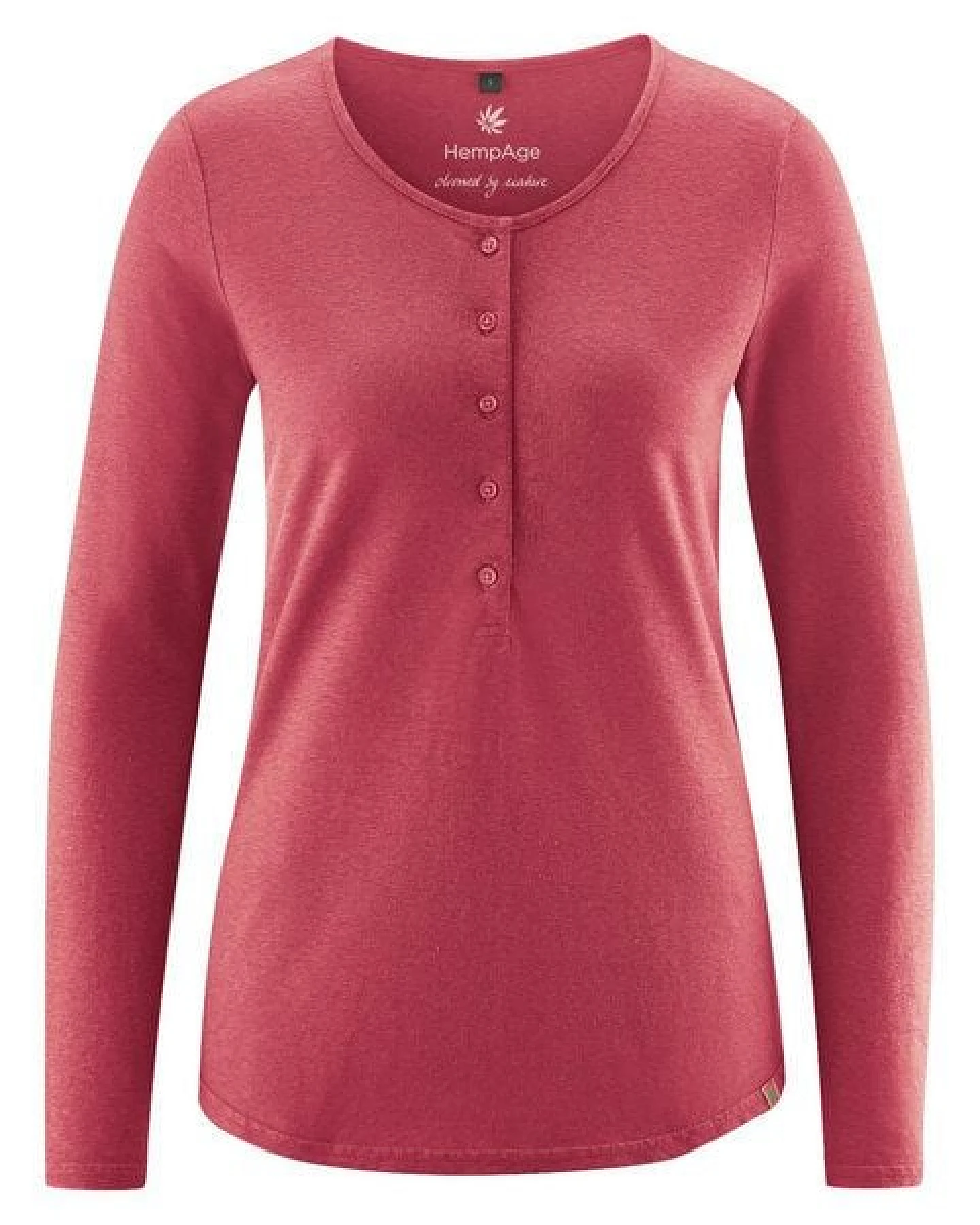 HempAge Langarmshirt Hanf/Biobaumwolle – Ansicht 2