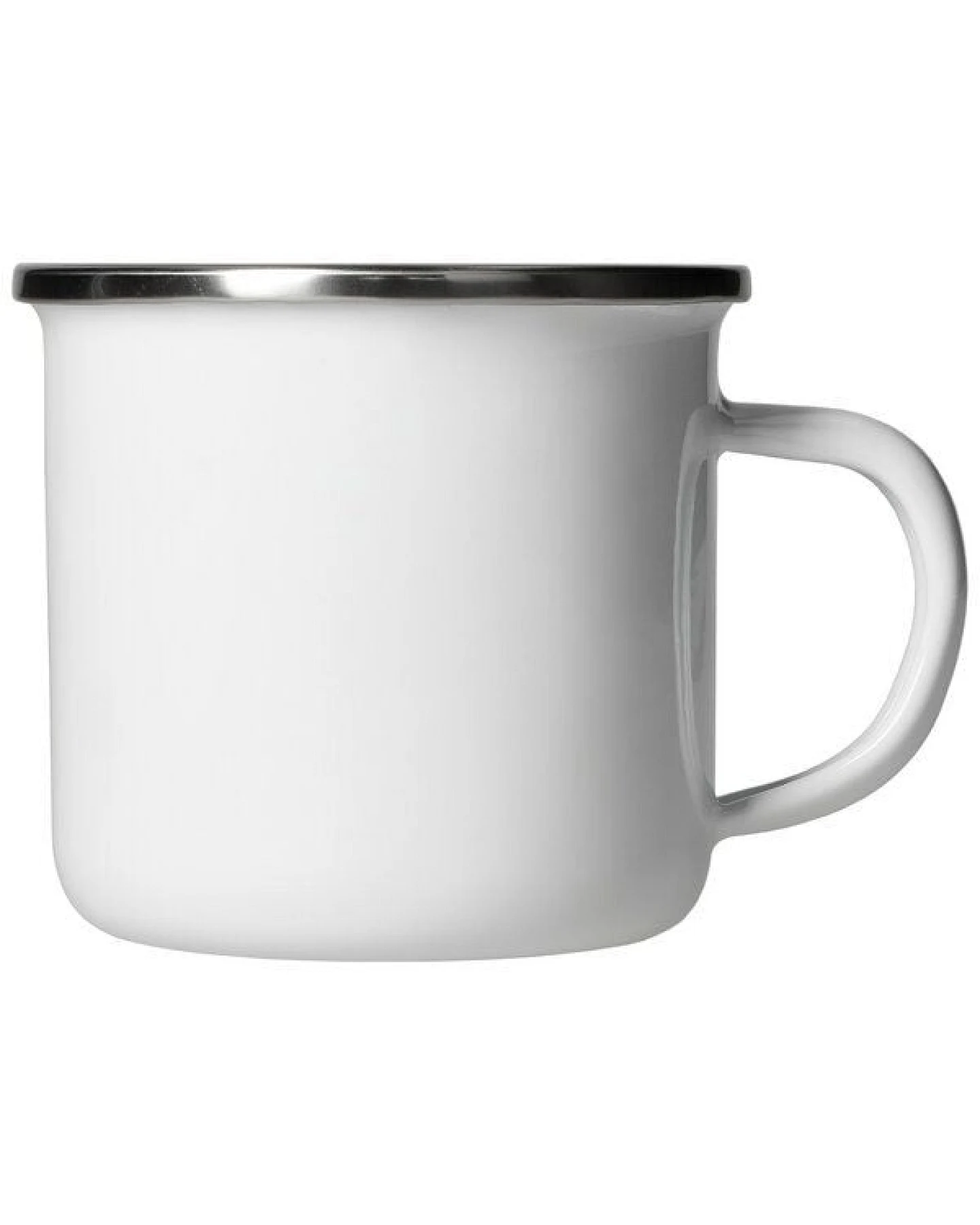 elasto Emaille-Becher 'Cozy' aus Edelstahl - stylischer Retro-Kaffeebecher – Ansicht 4