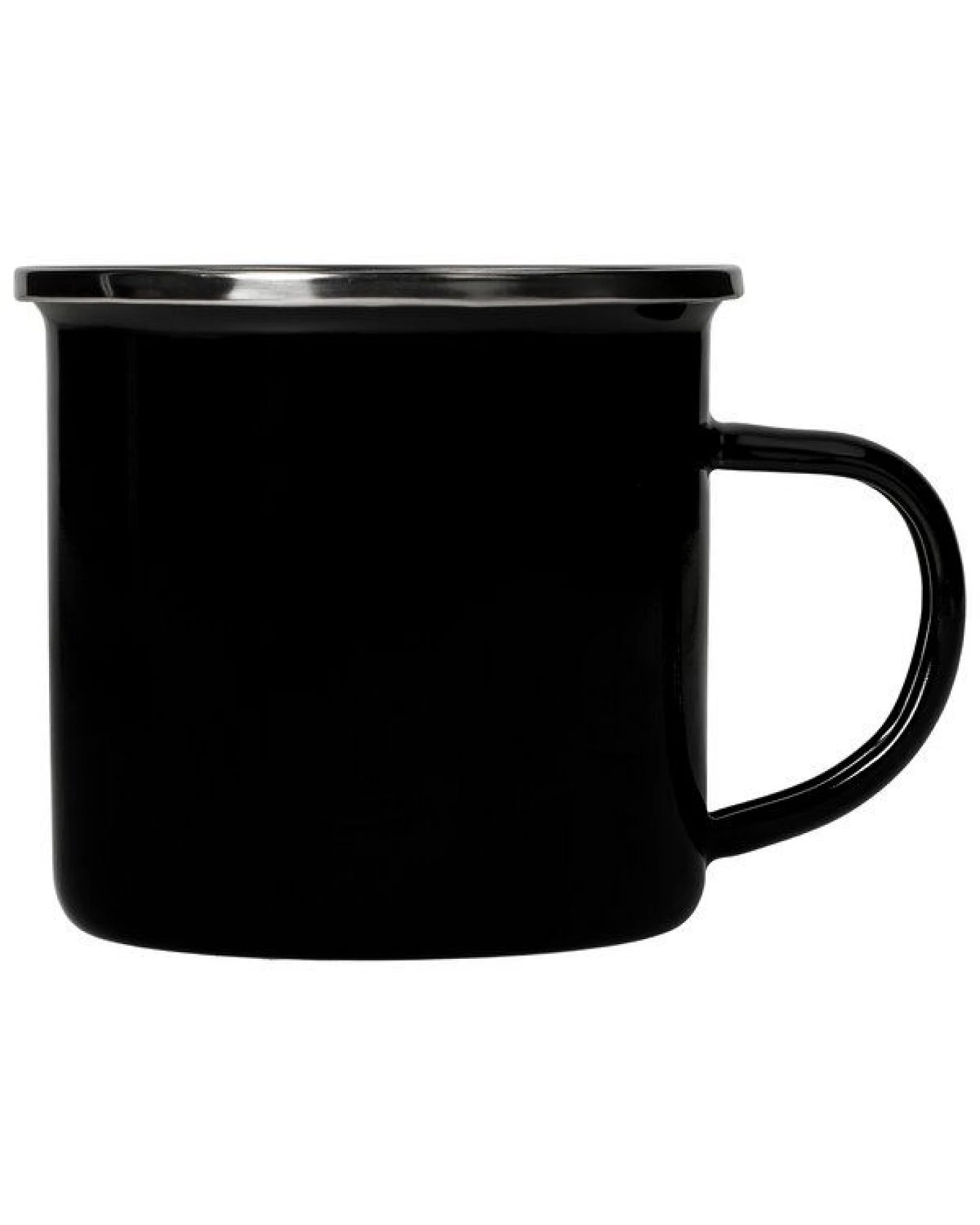 elasto Emaille-Becher 'Cozy' aus Edelstahl - stylischer Retro-Kaffeebecher – Ansicht 4