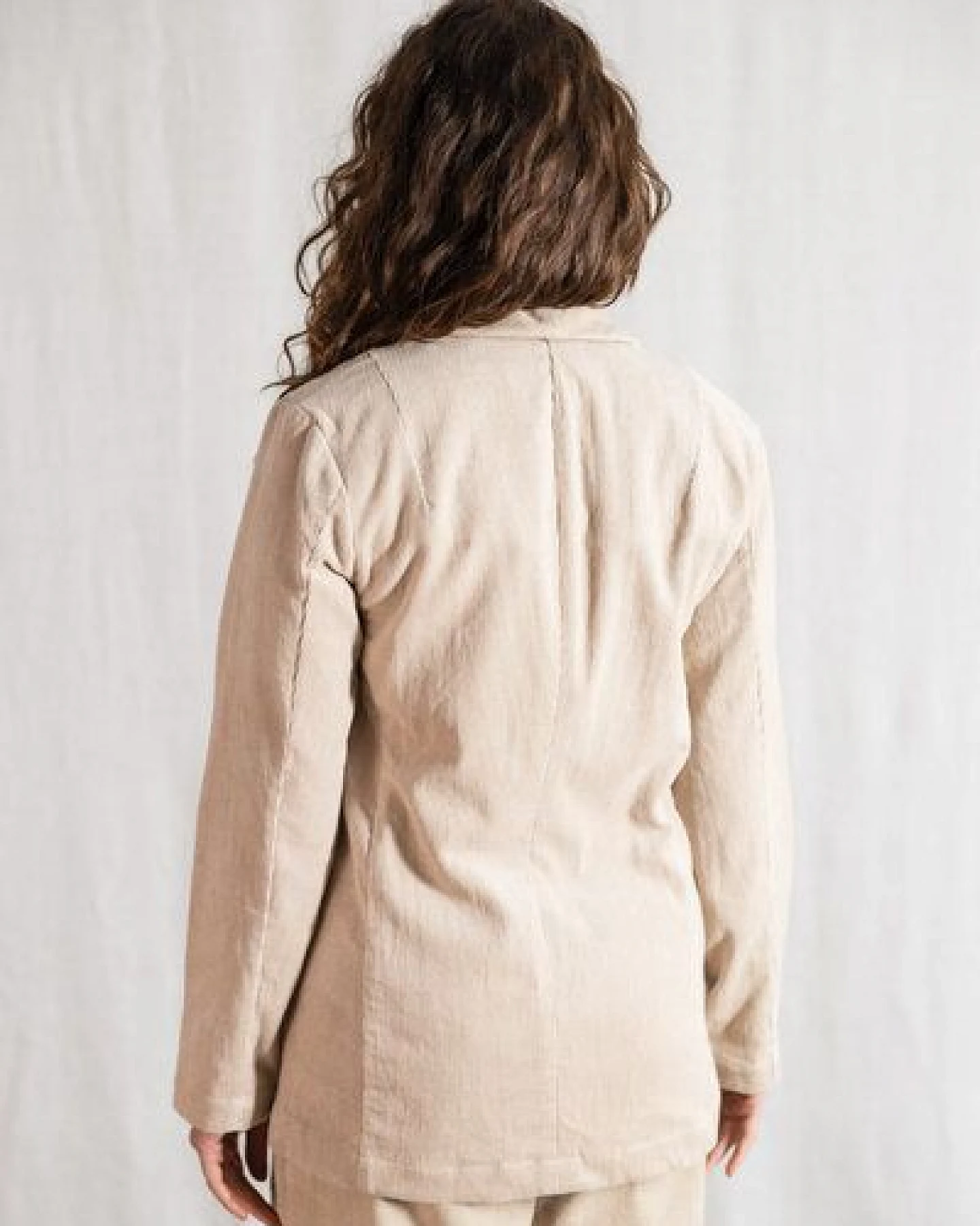 Jyoti - Fair Works Bio-Baumwollcord Blazer Sharad – Ansicht 2