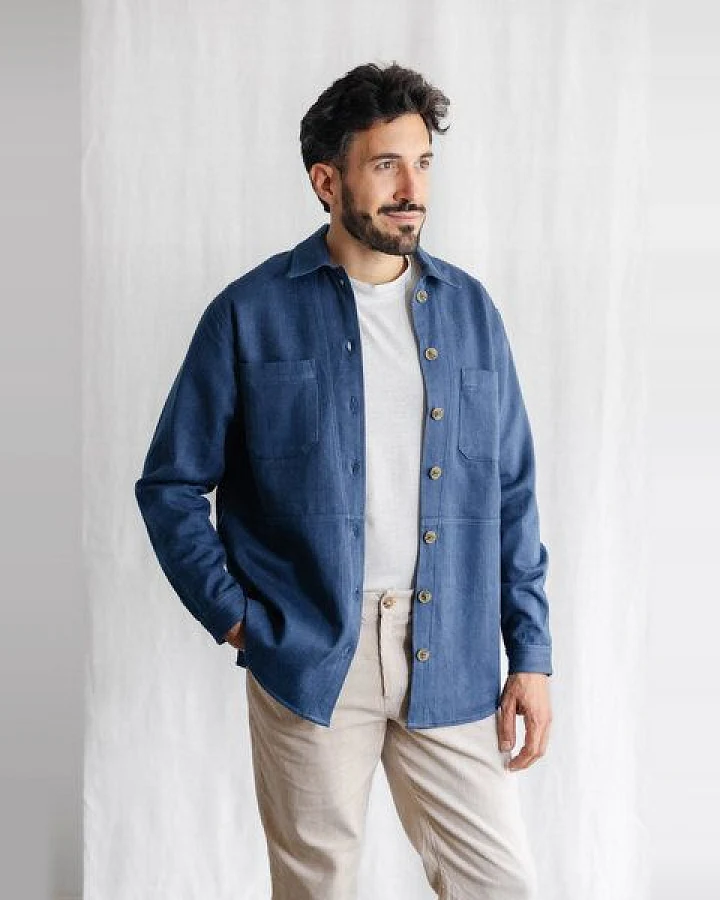 Jyoti - Fair Works Bio-Baumwolldenim Shacket Kalagi