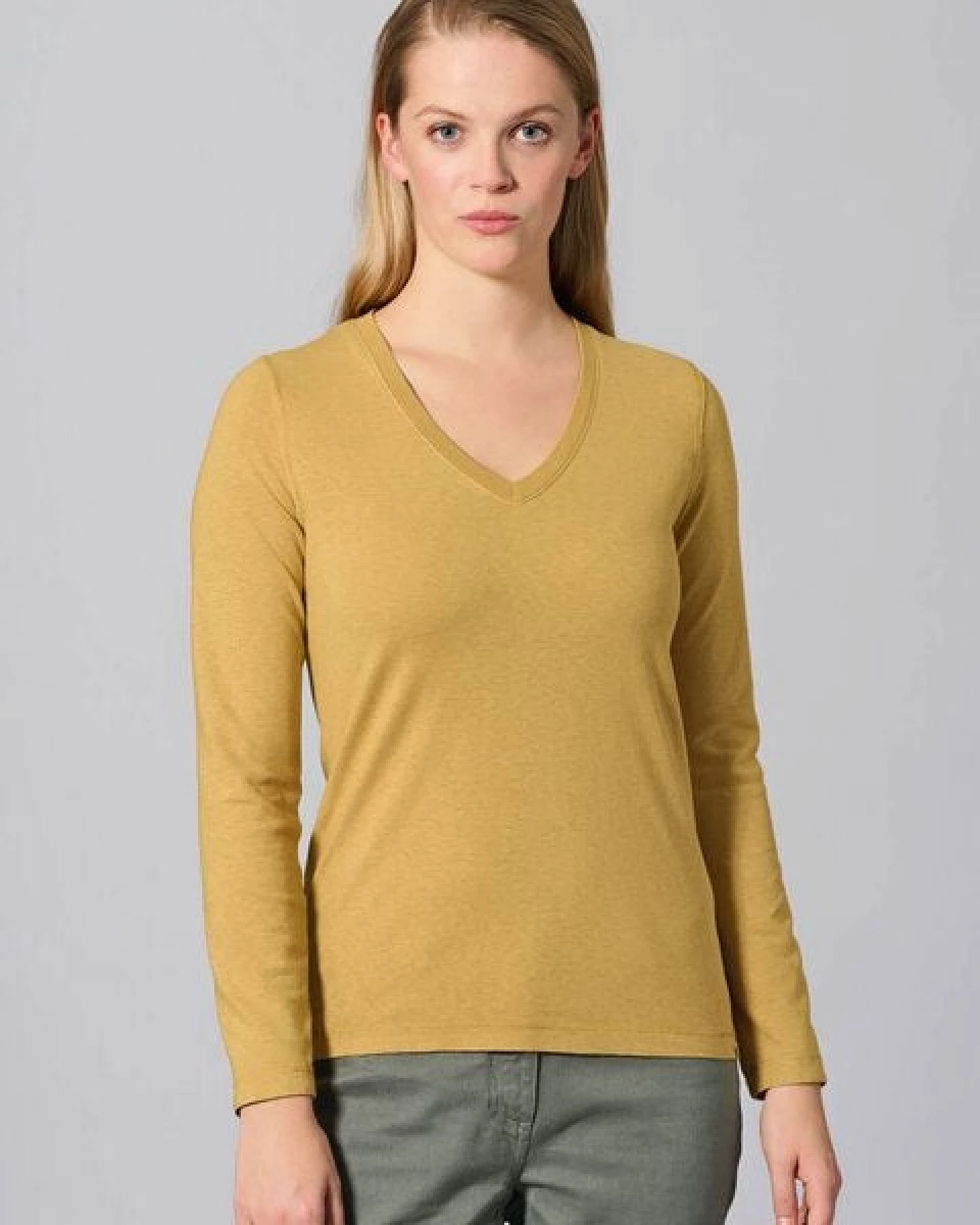 HempAge Langarmshirt Damen Hanf/Biobaumwolle – Ansicht 2