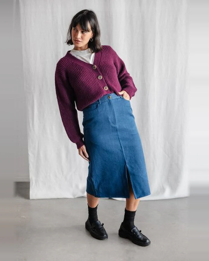 Jyoti - Fair Works Bio-Baumwolldenim Rock Aleena