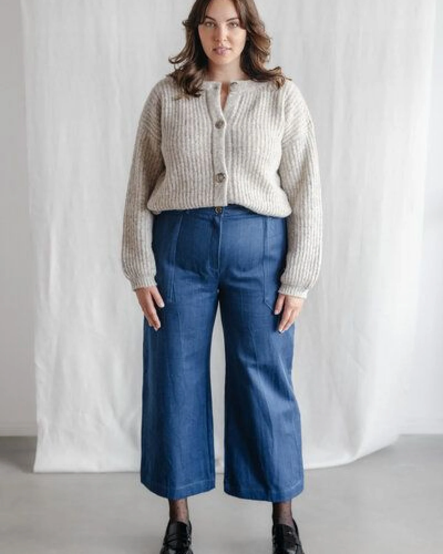 Jyoti - Fair Works Bio-Baumwolldenim Hose Damini – Ansicht 3
