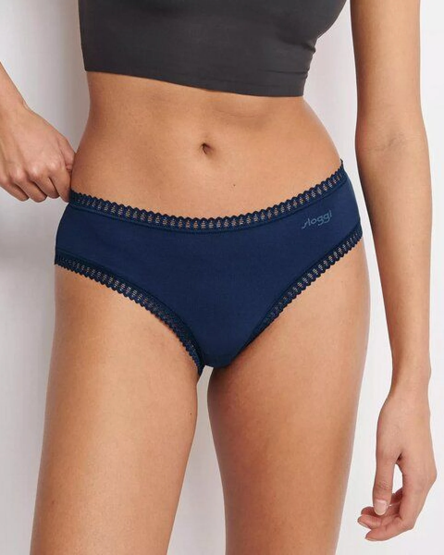 Sloggi 3er Pack GO Crush Hipster Slip Bio-Baumwolle – Ansicht 2
