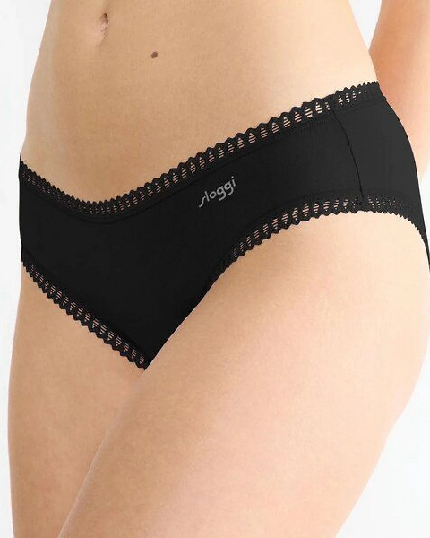 Sloggi 3er Pack GO Crush Hipster Slip Bio-Baumwolle – Ansicht 2