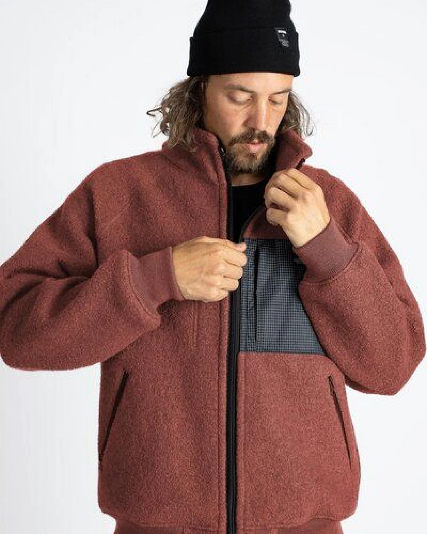 JECKYBENG The NATURAL WOOLFLEECE - Fleecejacke aus 100% Bio-Schurwolle – Ansicht 3