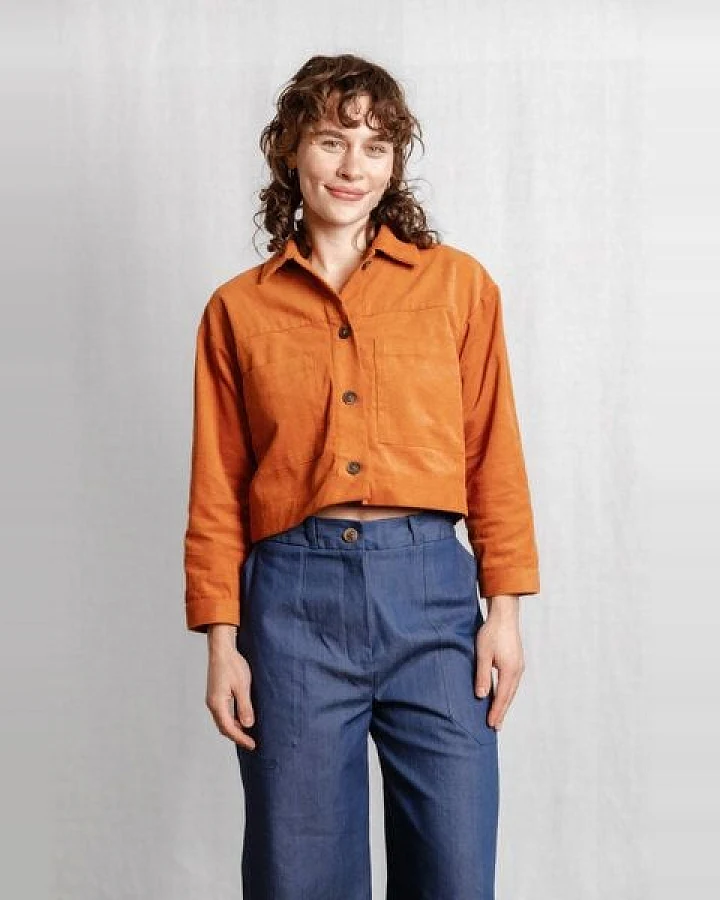Jyoti - Fair Works Bio-Baumwollcord Shacket Mayur