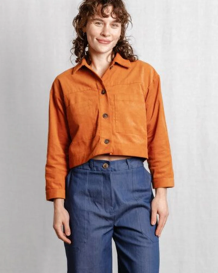 Jyoti - Fair Works Bio-Baumwollcord Shacket Mayur