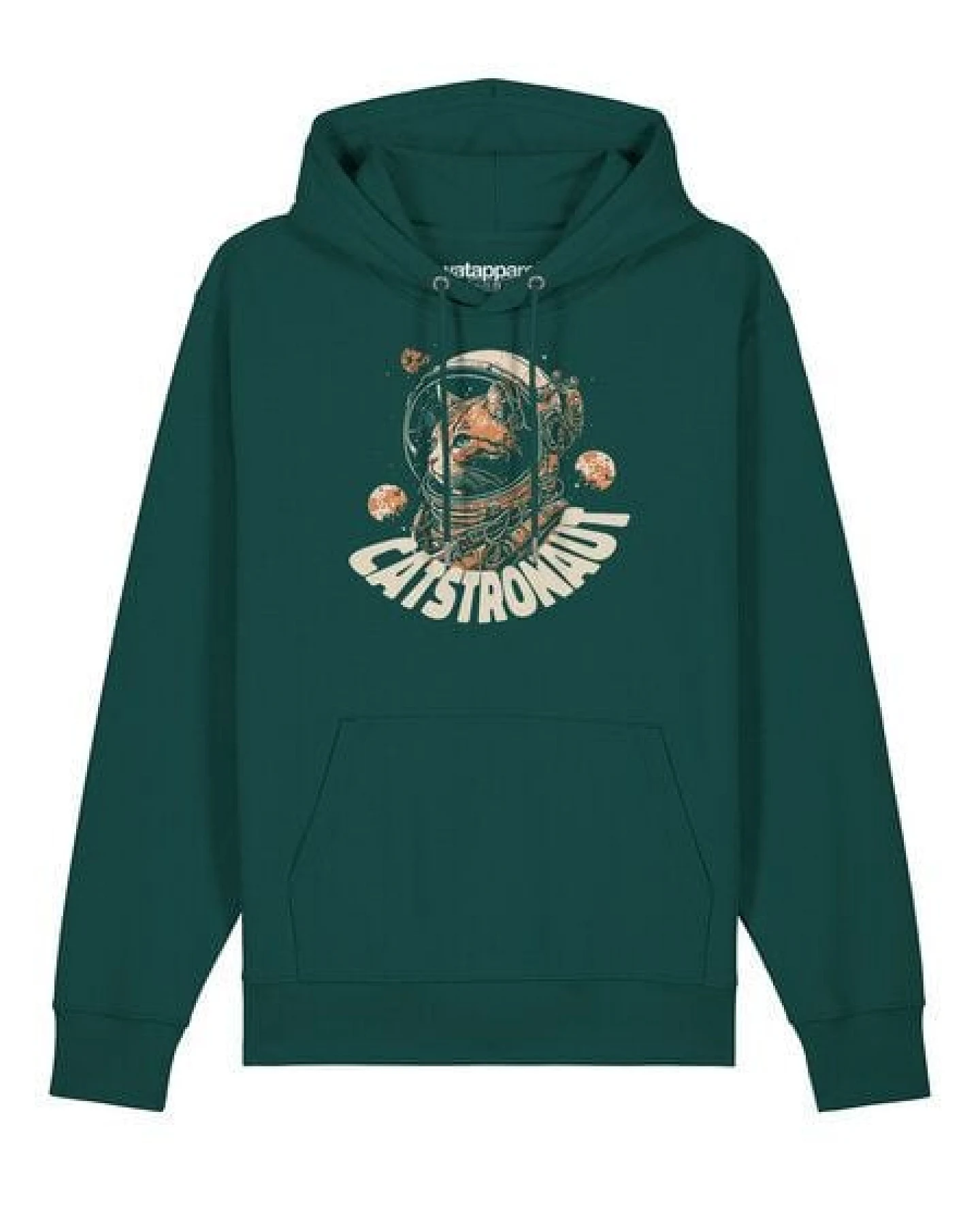 watapparel Hoodie Unisex Catstronaut – Ansicht 2