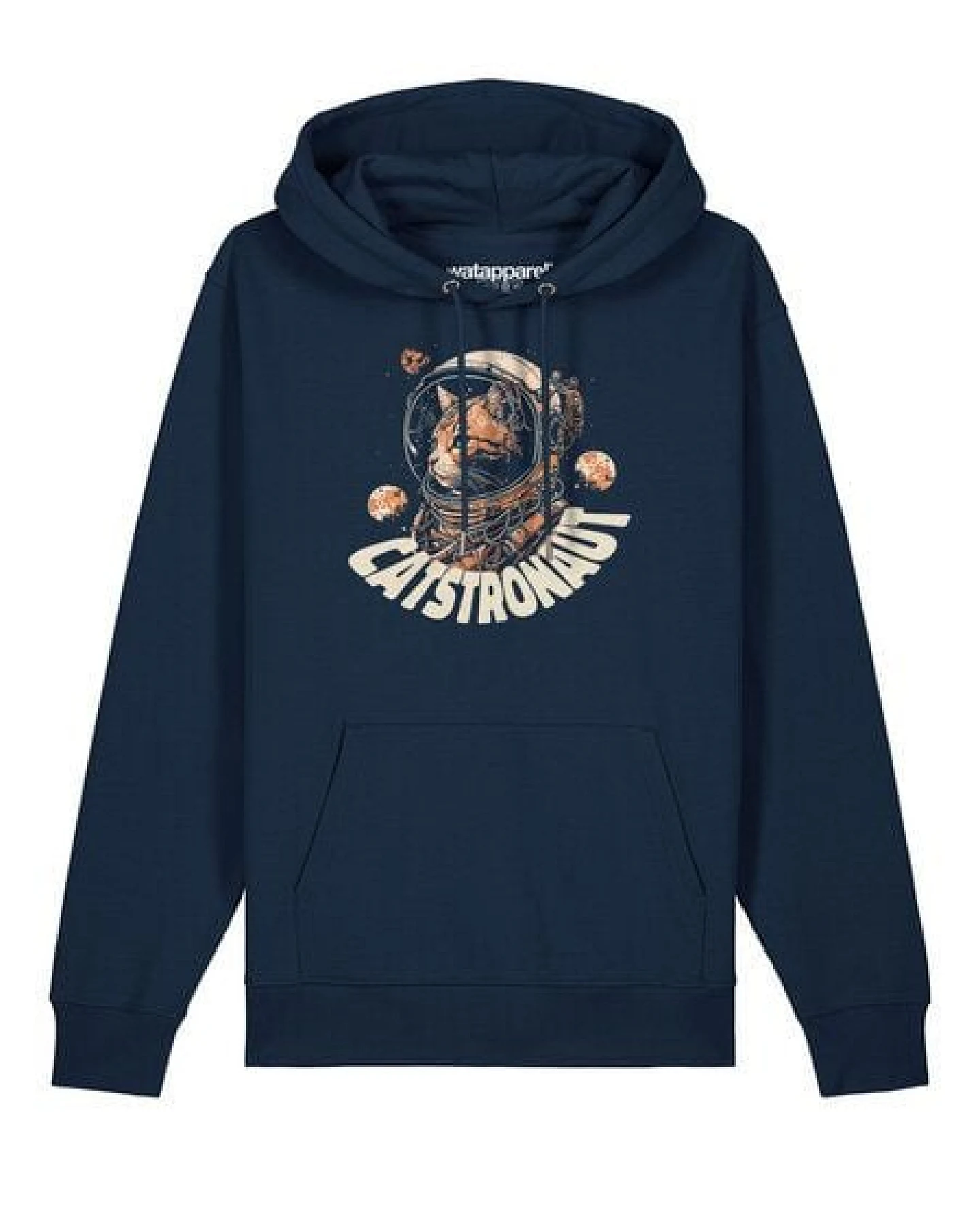 watapparel Hoodie Unisex Catstronaut – Ansicht 2