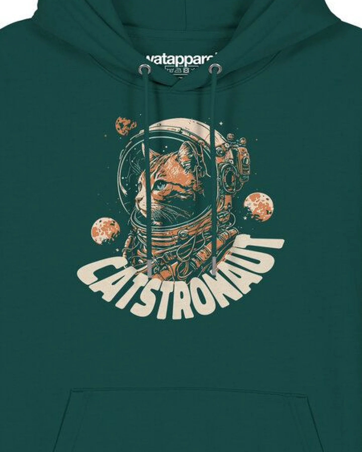 watapparel Hoodie Unisex Catstronaut – Ansicht 3