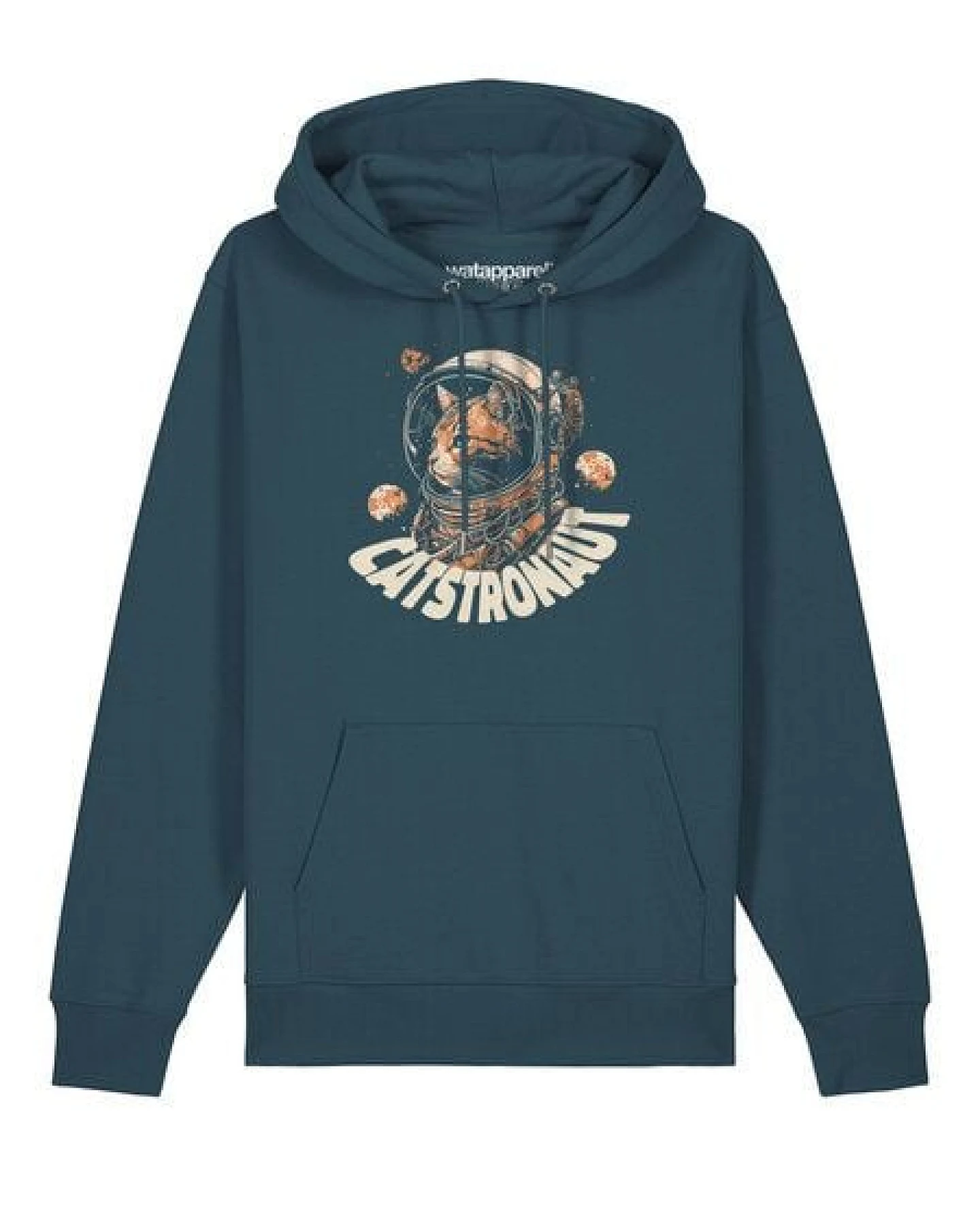watapparel Hoodie Unisex Catstronaut – Ansicht 2