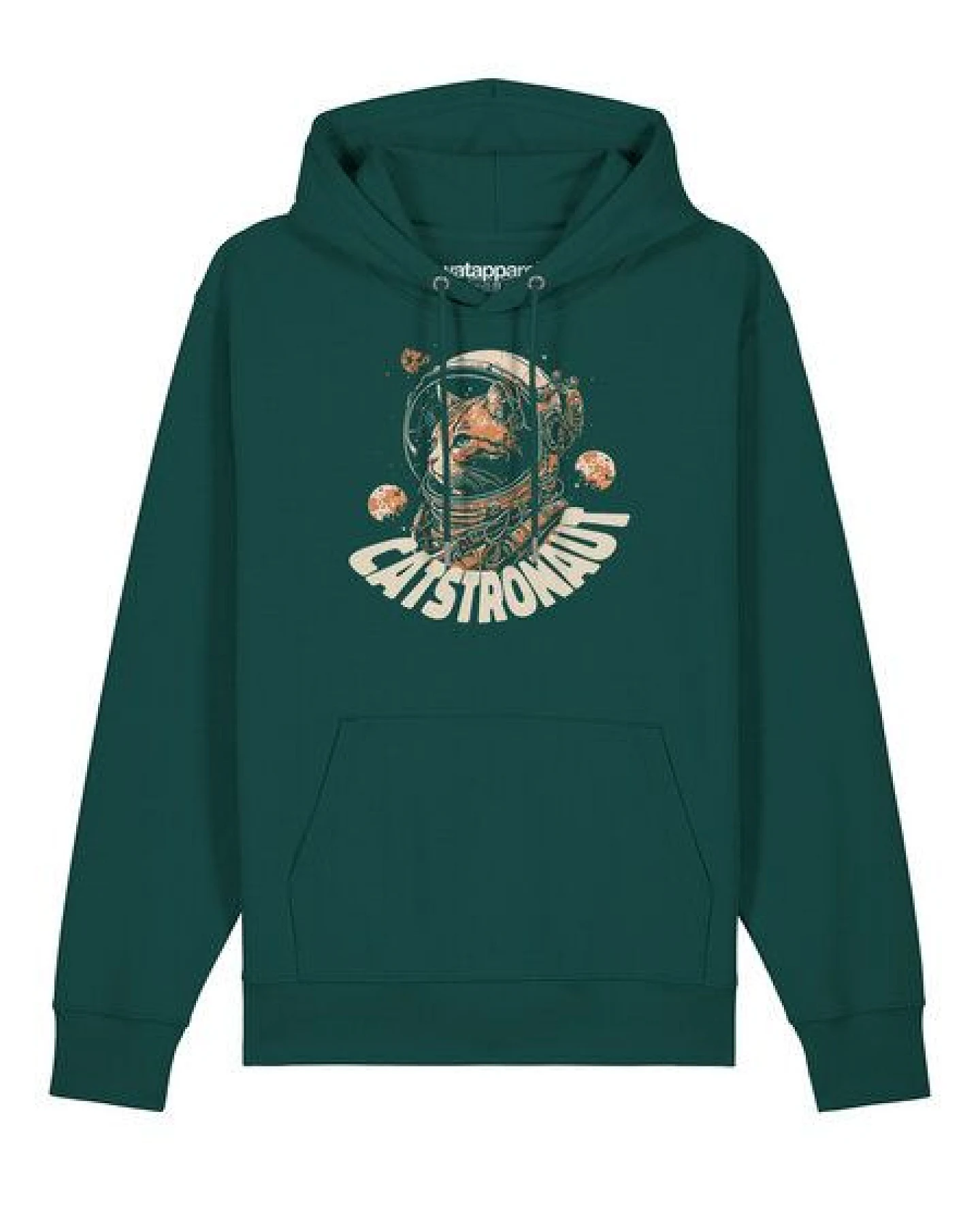 watapparel Hoodie Unisex Catstronaut – Ansicht 2