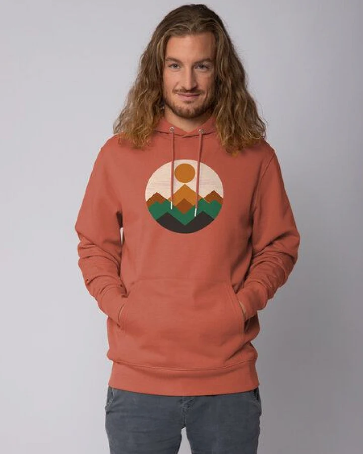 Produktseite: watapparel Hoodie Unisex Geometric Landscape 2