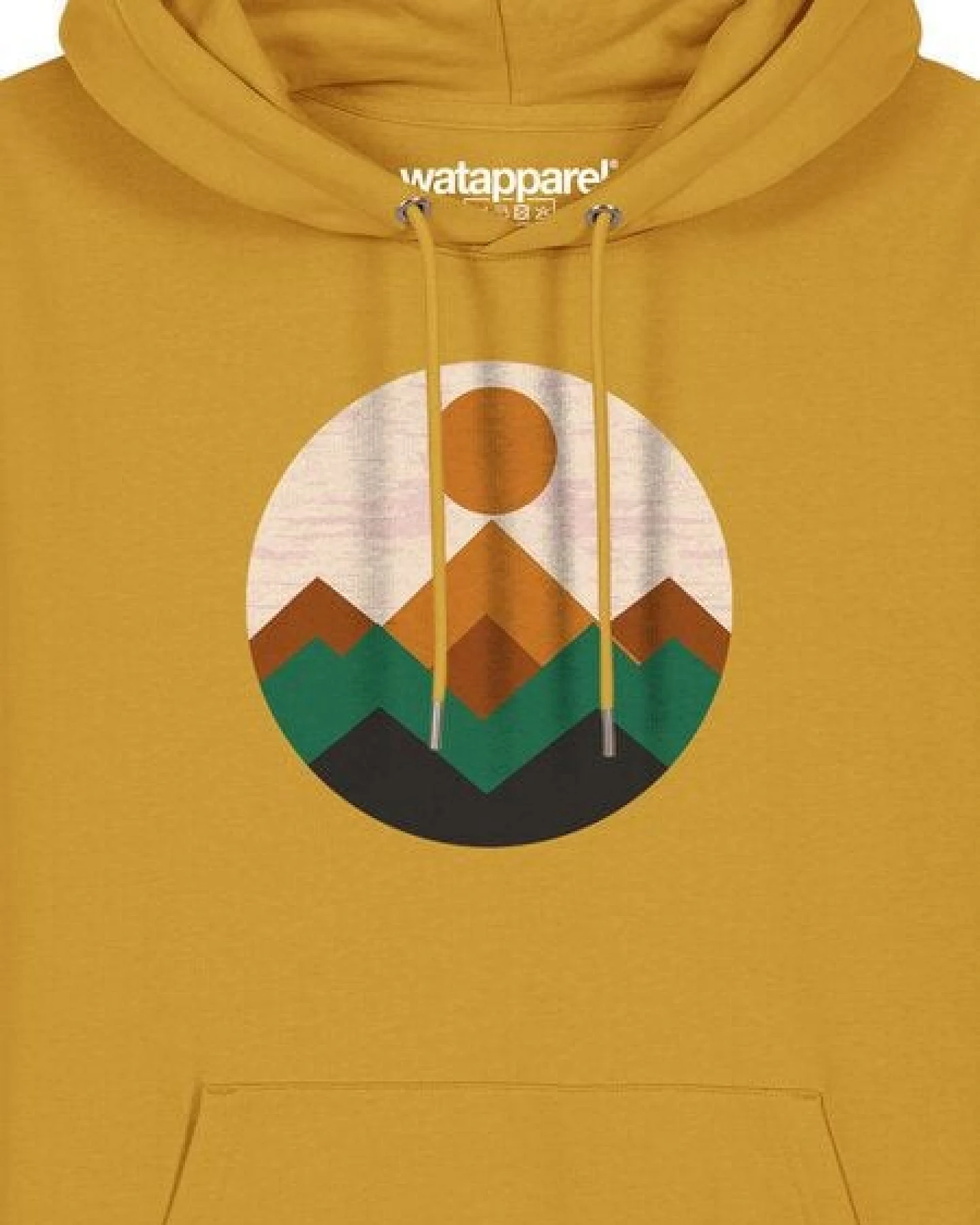 watapparel Hoodie Unisex Geometric Landscape 2 – Ansicht 3