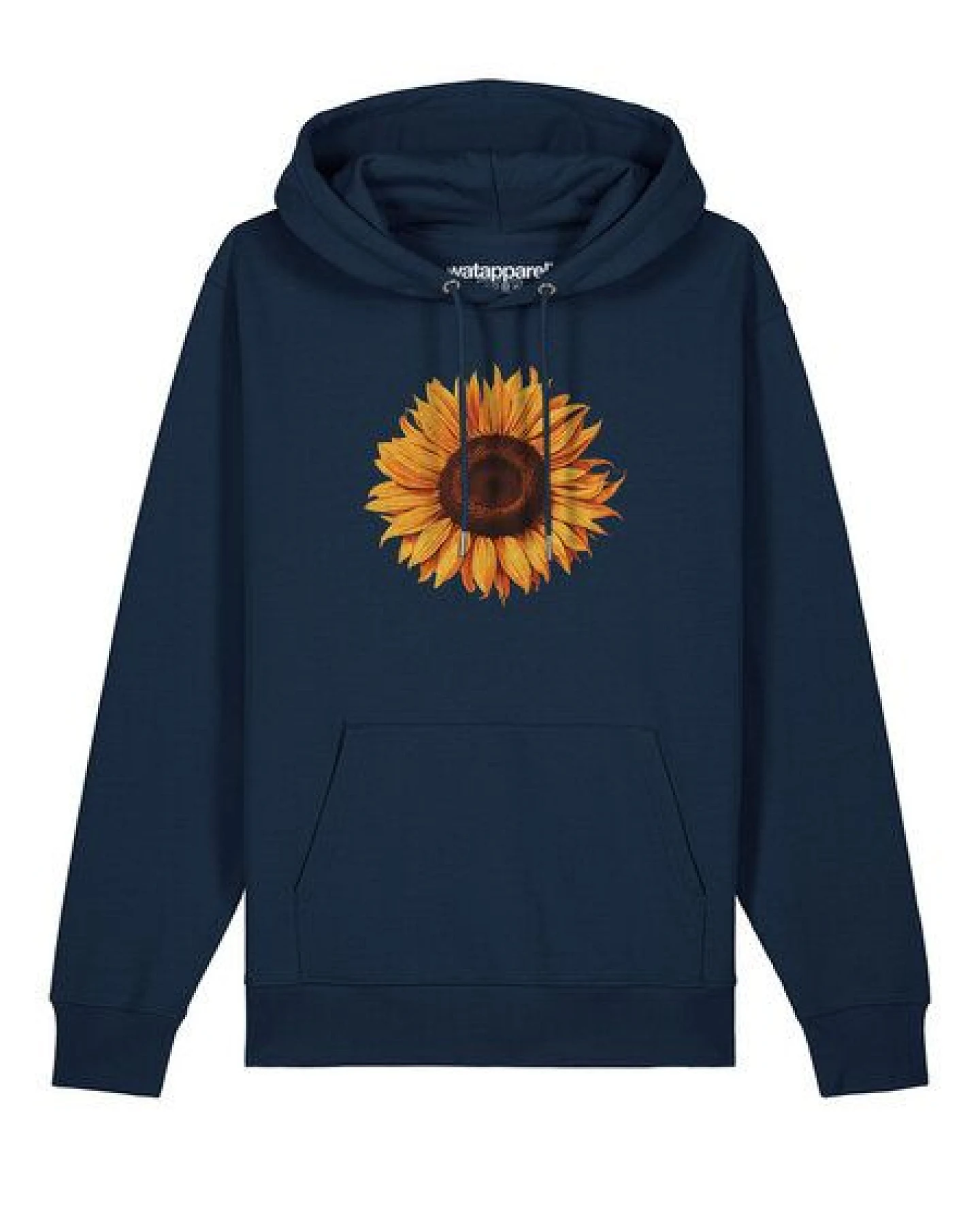watapparel Hoodie Unisex Sonnenblume – Ansicht 2