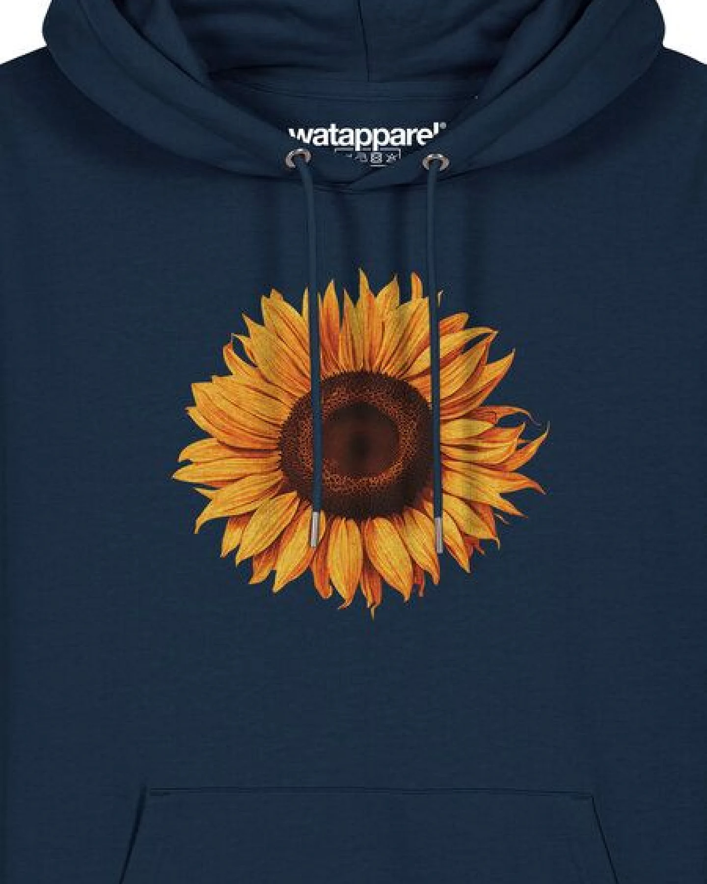 watapparel Hoodie Unisex Sonnenblume – Ansicht 3