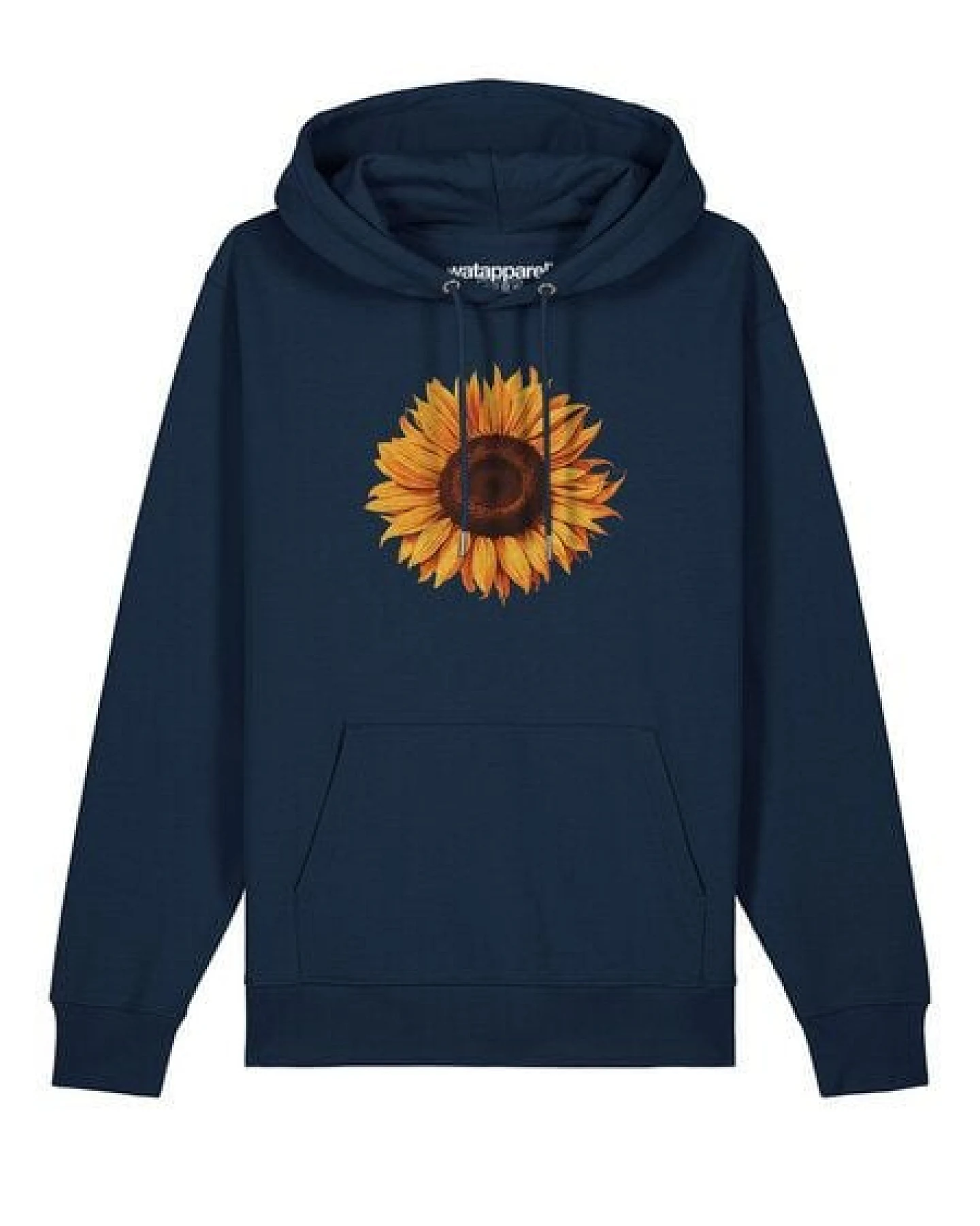 watapparel Hoodie Unisex Sonnenblume – Ansicht 2