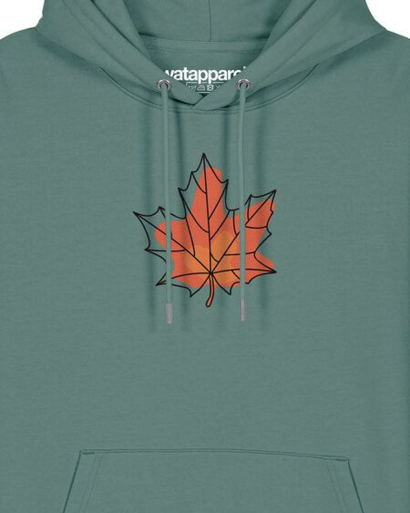 watapparel Hoodie Unisex Herbst – Ansicht 3
