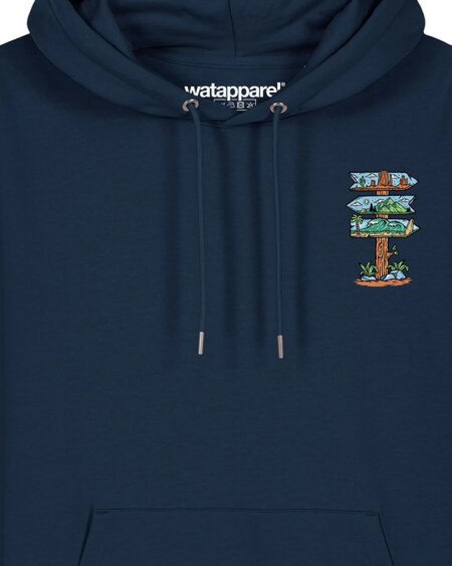 watapparel Hoodie Unisex Adventure is everywhere – Ansicht 3