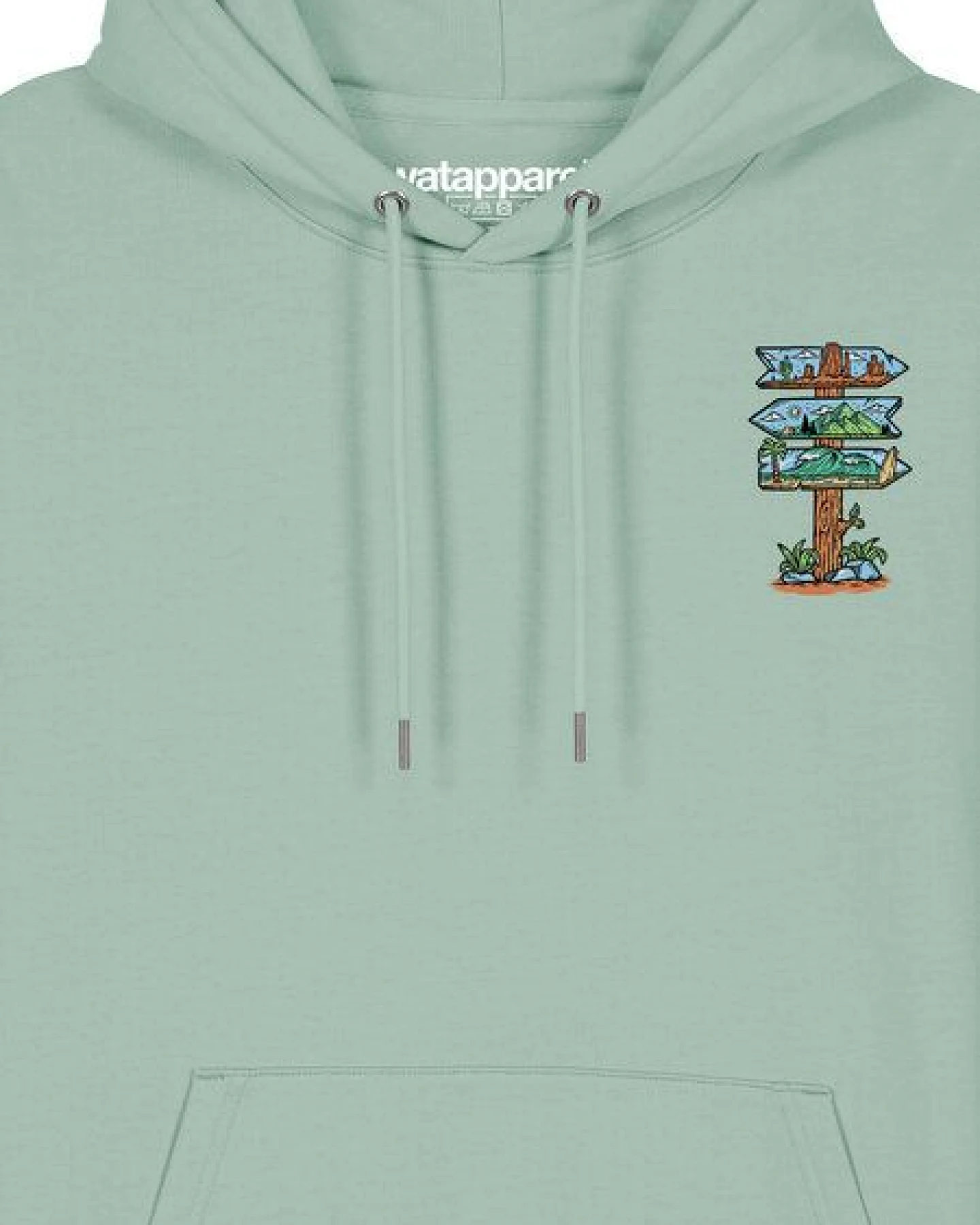 watapparel Hoodie Unisex Adventure is everywhere – Ansicht 3