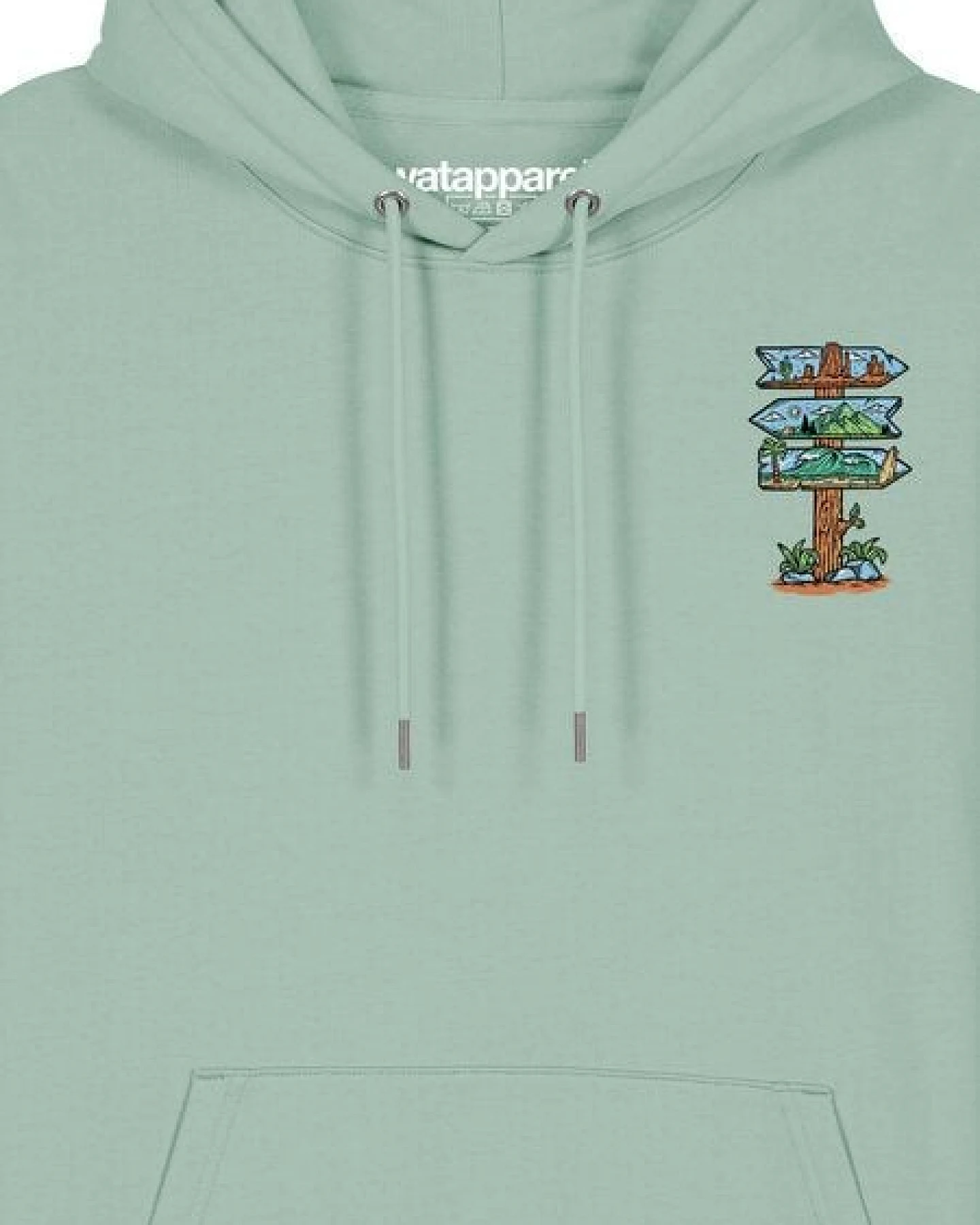 watapparel Hoodie Unisex Adventure is everywhere – Ansicht 3