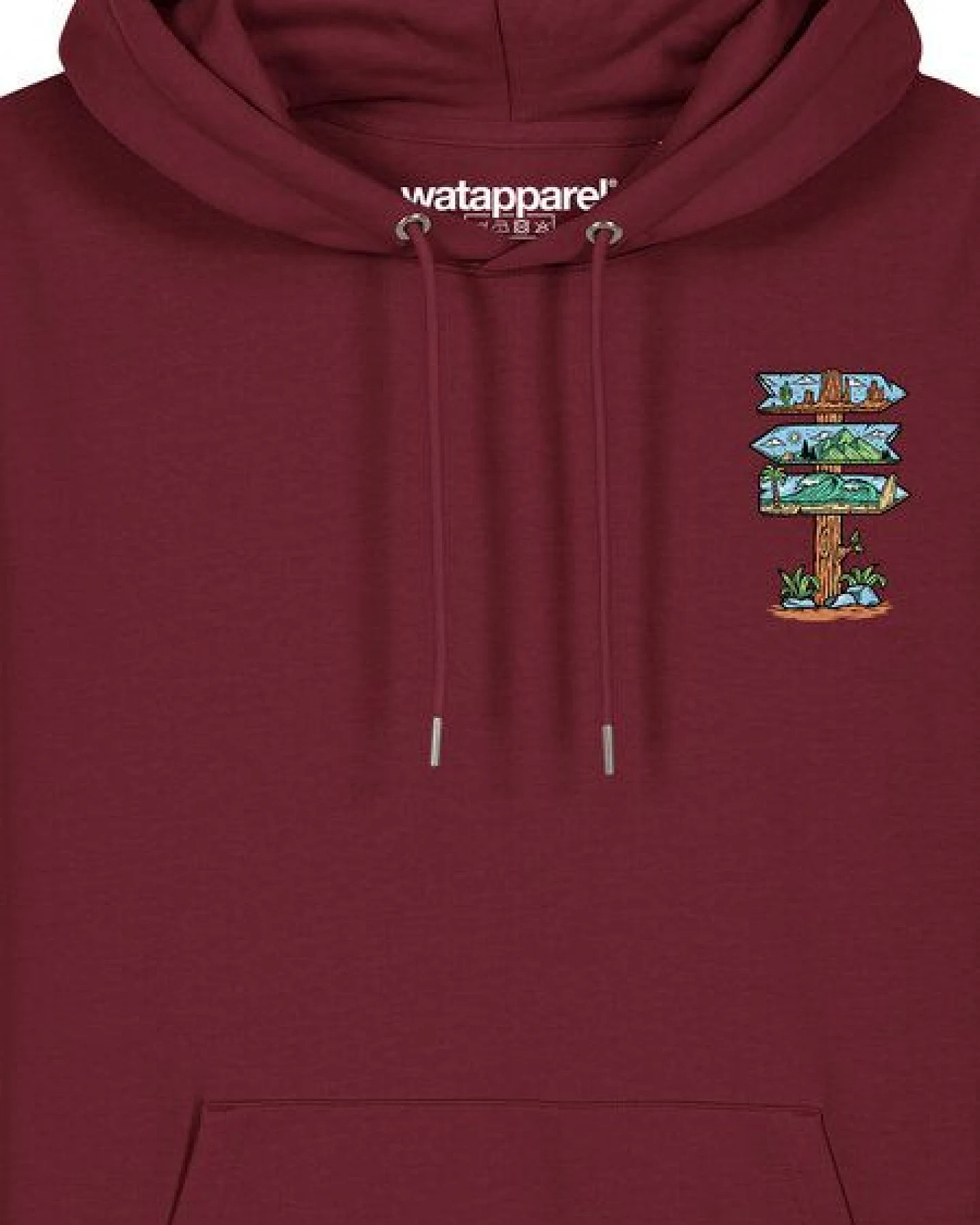 watapparel Hoodie Unisex Adventure is everywhere – Ansicht 3