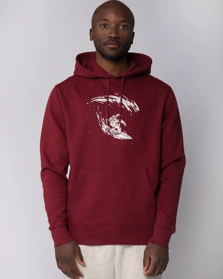 watapparel Hoodie Unisex Surfing Spaceman