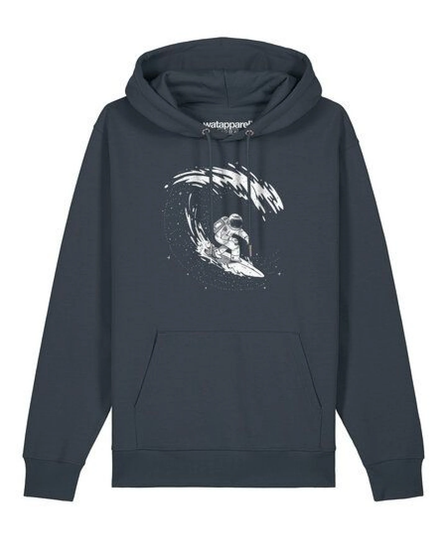 watapparel Hoodie Unisex Surfing Spaceman – Ansicht 2