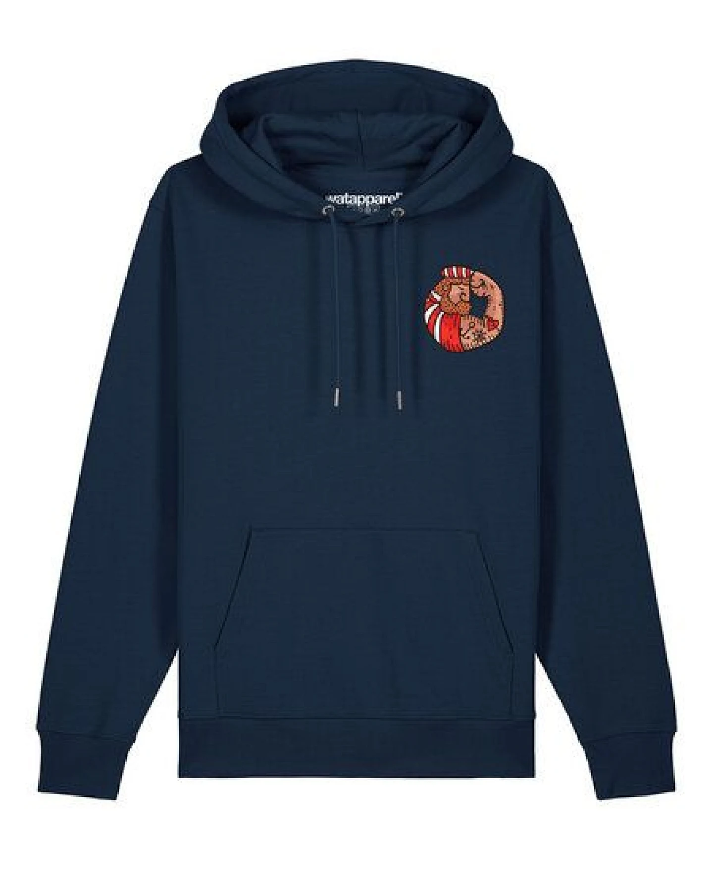 watapparel Hoodie Unisex Seemann – Ansicht 2