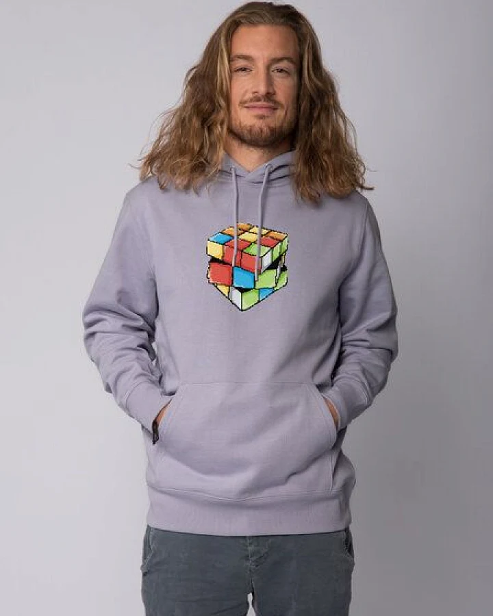 watapparel Hoodie Unisex Pixel Zauberwürfel
