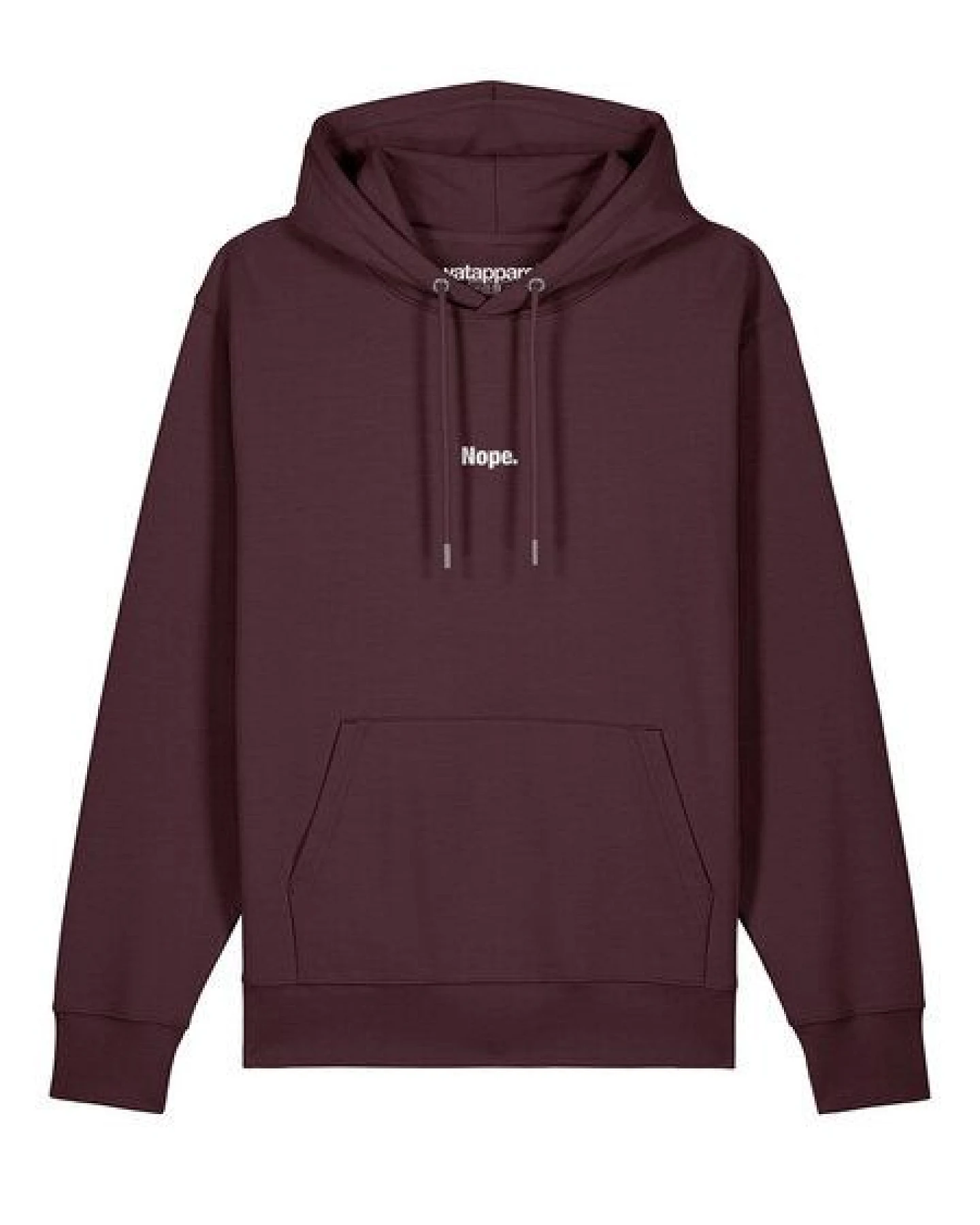 watapparel Hoodie Unisex Nope – Ansicht 2