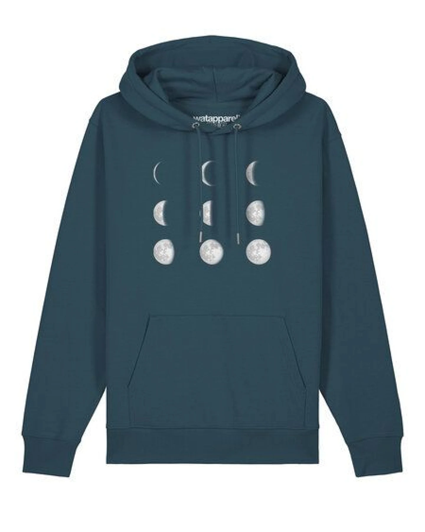 watapparel Hoodie Unisex Moonphases – Ansicht 2